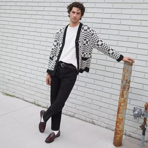 Madewell Mens Relaxed Taper Jeans in Black Wash 32/34 - Picture 5 of 9